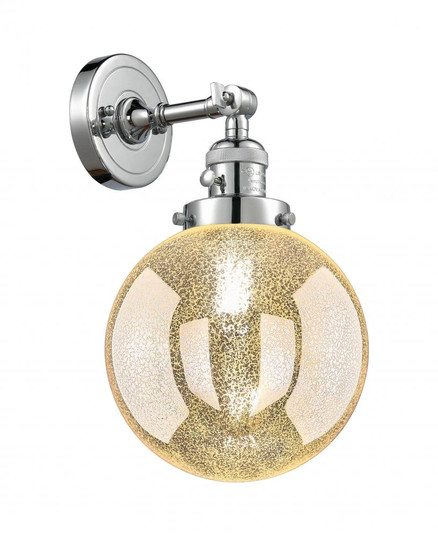 Beacon - 1 Light - 8 inch - Polished Chrome - Adjustable Sconce (3442|203SW-PC-G208-8)