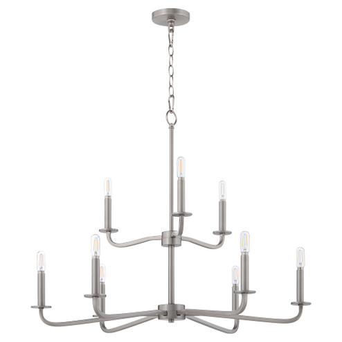 RUTHERFORD 9LT CHANDELIER - STN (83|6307-9-65)