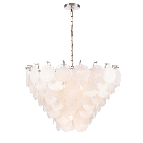 Jacobella Large Chandelier - Brushed Nickel (5578|H21123-11BN)