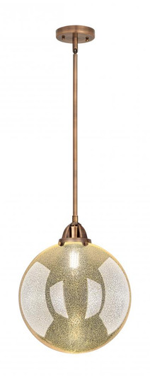 Beacon - 1 Light - 12 inch - Antique Copper - Stem hung - Mini Pendant (3442|288-1S-AC-G208-12)