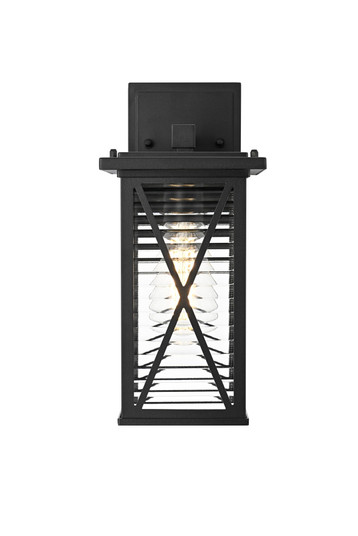 Jada 12 inch Outdoor Wall sconce in Black (758|OD607W12BK)