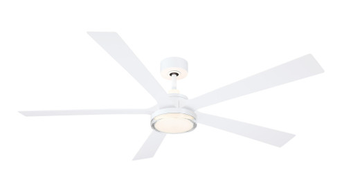 TorchAire 64 inch Indoor/Outdoor Smart Ceiling Fan with LED CCT Select Light Kit (90|FPD8564MW)