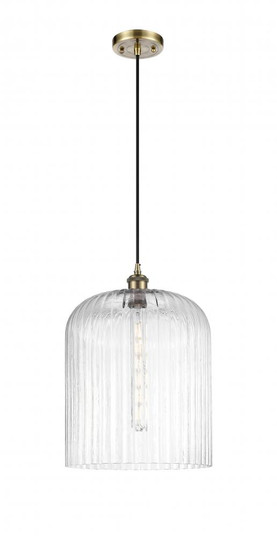 Bridal Veil - 1 Light - 5 inch - Antique Brass - Cord hung - Mini Pendant (3442|516-1P-AB-G559-12CL)