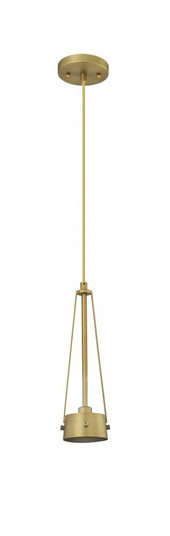 Milan - 1 Light - 4 inch - Brushed Brass - Pendant (3442|452-1P-BB)