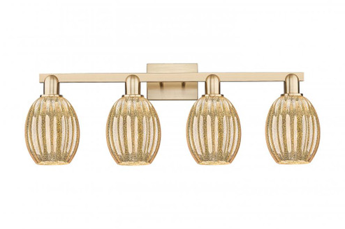 Preston Bulb - 4 Light - 36 inch - Champagne Bronze - Bath Vanity Light (3442|716-4W-CB-G459-6ME)