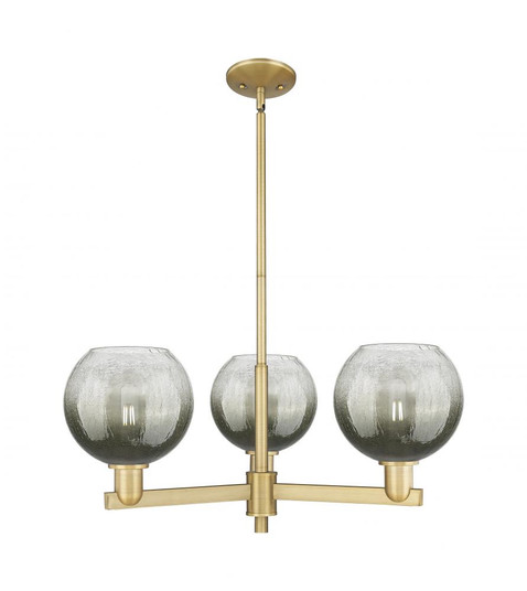 Brookhaven Globe - 3 Light - 18 inch - Brushed Brass - Pendant (3442|716-3CR-BB-G483-8SL)
