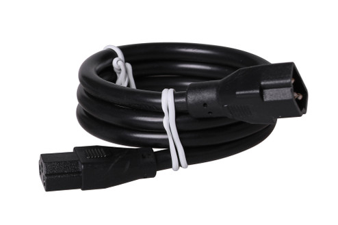 24'' Under Cabinet Light Connector Cord in Black (20|CUC10-XT24-BLK)