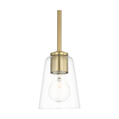 Miles One Light Mini-Pendant (38|GLP1041SB)