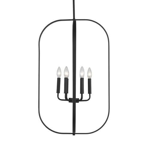 Loretto Six Light Chandelier (38|GLC1316MBK)