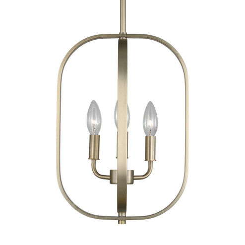 Loretto Three Light Chandelier (38|GLC1293SB)