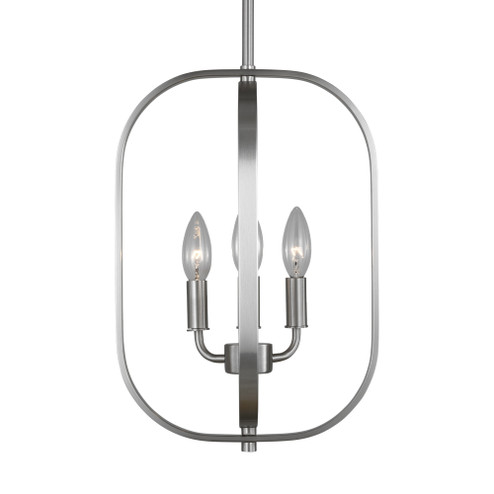 Loretto Three Light Chandelier (38|GLC1293BS)