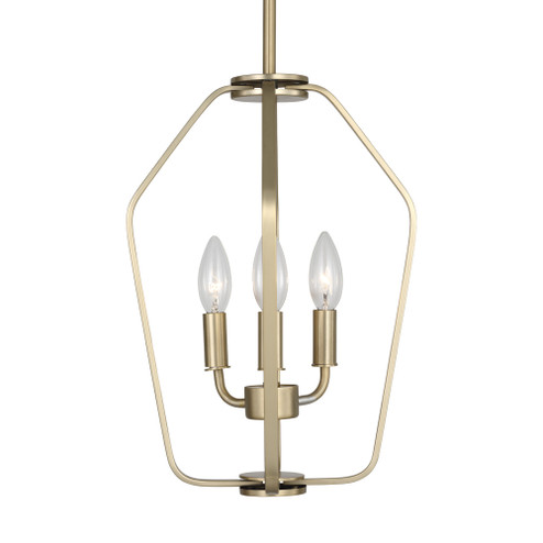 Kennan Three Light Chandelier (38|GLC1283SB)