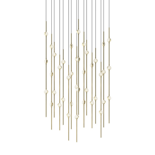 Aries 24'' Square LED Pendant w/20' Cords (107|2015.38C-J20)