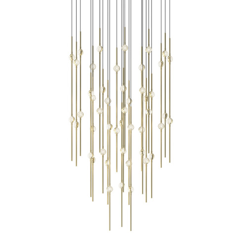 Aries 25'' Round LED Pendant w/20' Cords (107|2014.38C-J20)