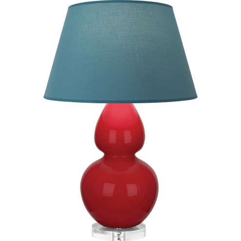 Ruby Red Double Gourd Table Lamp (237|RR23B)