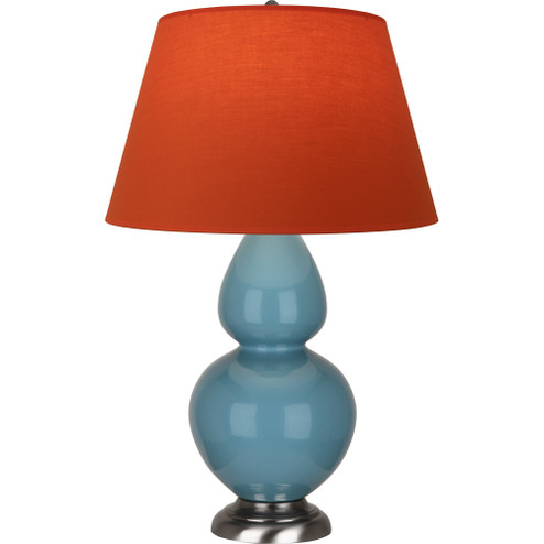 Steel Blue Double Gourd Table Lamp (237|OB22T)