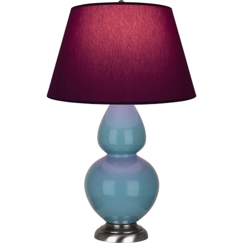 Steel Blue Double Gourd Table Lamp (237|OB22P)