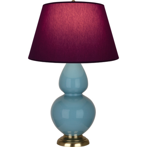 Steel Blue Double Gourd Table Lamp (237|OB20P)
