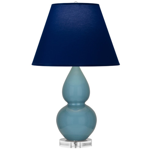 Steel Blue Small Double Gourd Accent Lamp (237|OB13N)