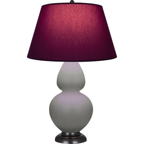 Matte Smokey Taupe Double Gourd Table Lamp (237|MST57P)