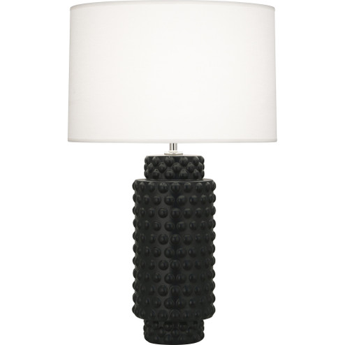 Matte Obsidian Dolly Table Lamp (237|MOS08)