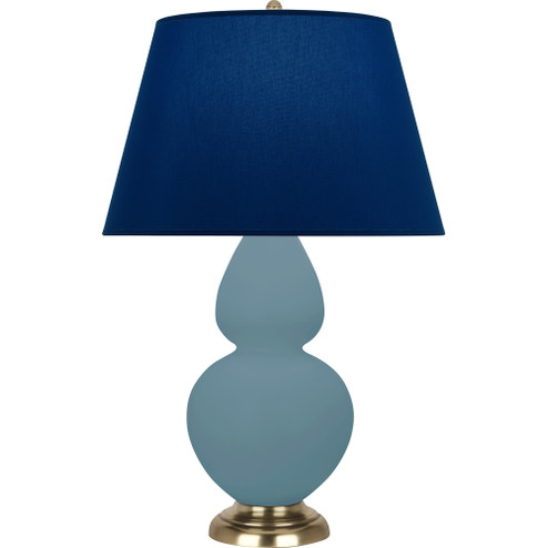 Matte Steel Blue Double Gourd Table Lamp (237|MOB55N)