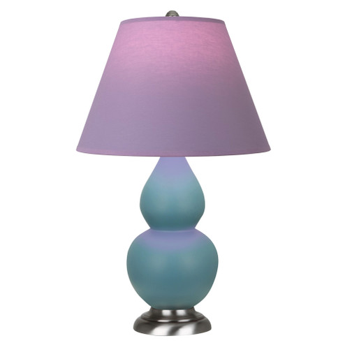 Matte Steel Blue Small Double Gourd Accent Lamp (237|MOB52L)