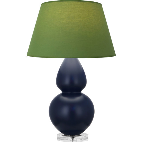 Matte Midnight Blue Double Gourd Table Lamp (237|MMB62G)