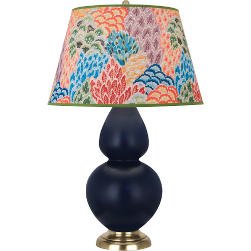 Matte Midnight Blue Double Gourd Table Lamp (237|MMB55S)