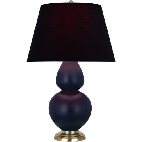 Matte Midnight Blue Double Gourd Table Lamp (237|MMB55K)