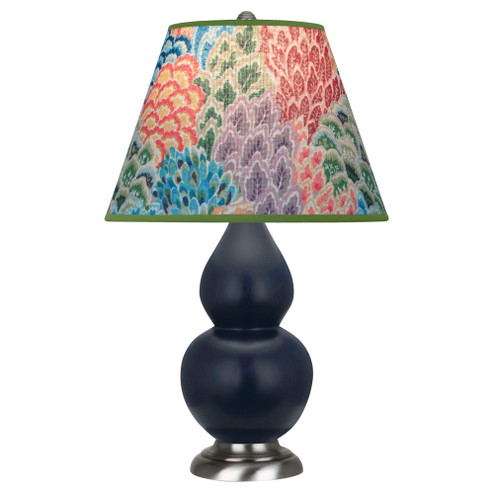 Matte Midnight Blue Small Double Gourd Accent Lamp (237|MMB52S)