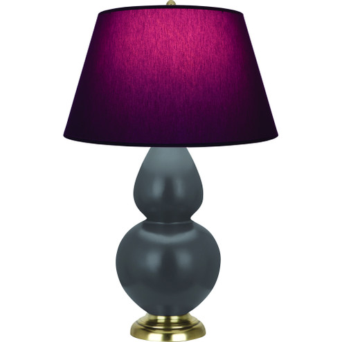 Matte Ash Double Gourd Table Lamp (237|MCR55P)