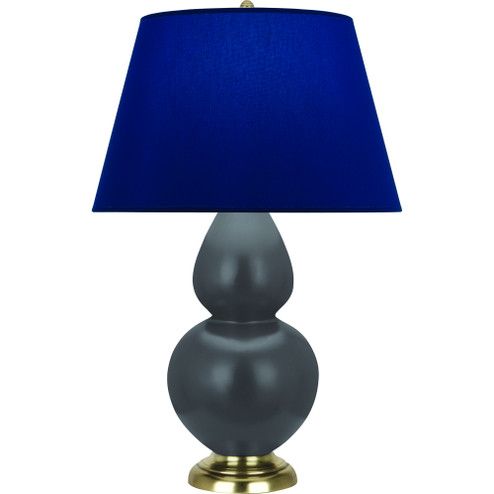 Matte Ash Double Gourd Table Lamp (237|MCR55N)
