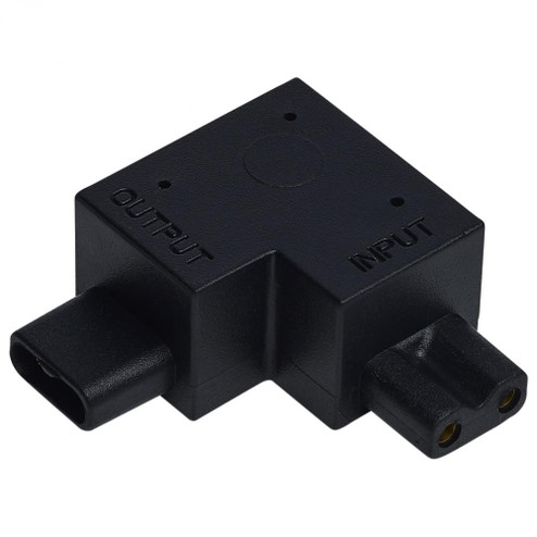 L-Connector; Left Angle; Black Finish (81|63/466)