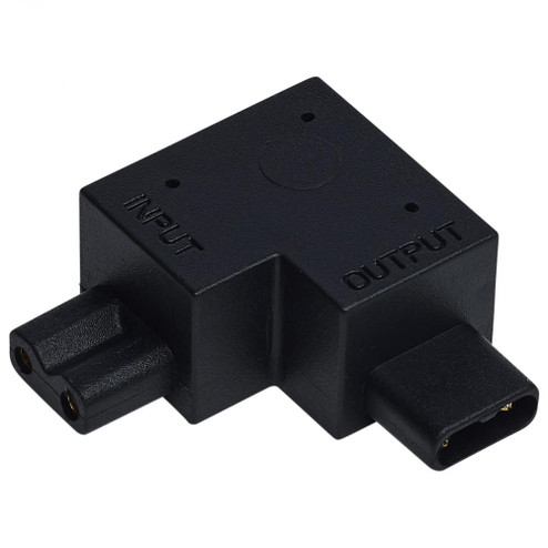 L-Connector; Right Angle; Black Finish (81|63/465)