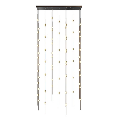 Andromeda 36'' Rectangle LED Pendant w/20' Cords (107|2166.33W-J20)