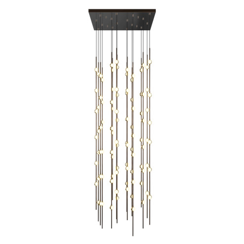Andromeda 24'' Square LED Pendant (2200K) w/20' Cords (107|2165.33W-22-J20)