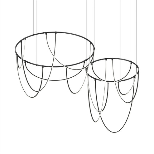 32''/48'' 2-Bar Offset Ring w/ Light Curve Luminaires (107|SLS4243-K)