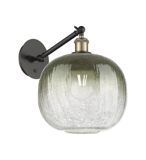 Brookhaven Sphere - 1 Light - 11 inch - Black Antique Brass - Sconce (3442|317-1W-BAB-G481-10SL)