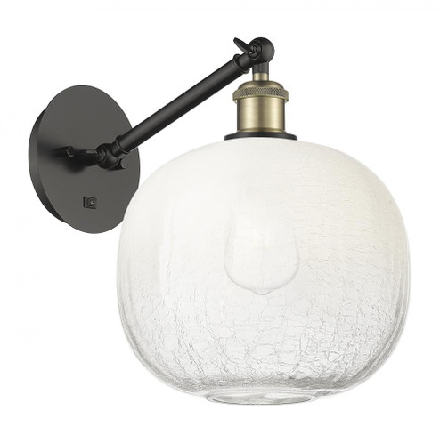 Brookhaven Sphere - 1 Light - 11 inch - Black Antique Brass - Sconce (3442|317-1W-BAB-G481-10OP)