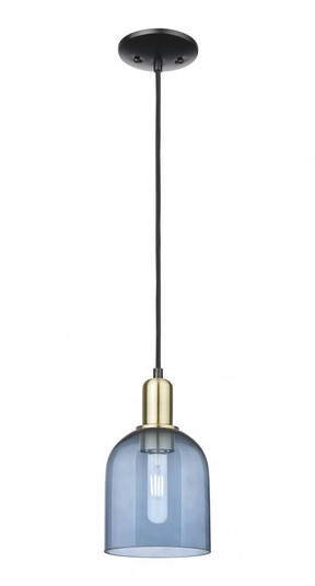 Bella - 1 Light - 6 inch - Black Antique Brass - Cord hung - Mini Pendant (3442|716-1P-BAB-G558-6BL)
