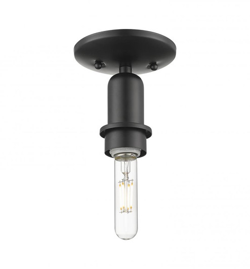 Arcadia - 1 Light - 5 inch - Matte Black - Semi-Flush Mount (3442|716-1C-BK)
