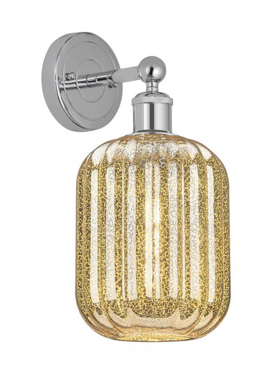 Preston Cylinder - 1 Light - 7 inch - Polished Chrome - Sconce (3442|616-1W-PC-G460-7ME)