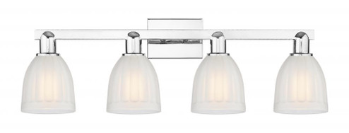 Brookfield - 4 Light - 33 inch - Polished Chrome - Bath Vanity Light (3442|716-4W-PC-G441)