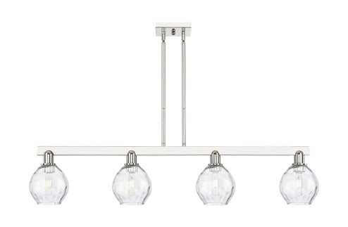 Waverly - 4 Light - 49 inch - Polished Nickel - Stem hung - Island Light (3442|716-4I-PN-G362)