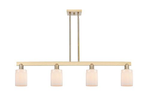 Hadley - 4 Light - 47 inch - Champagne Bronze - Stem hung - Island Light (3442|716-4I-CB-G341)