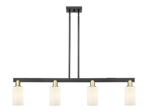 Clymer - 4 Light - 47 inch - Black Antique Brass - Stem hung - Island Light (3442|716-4I-BAB-G801)