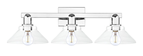 Orwell - 3 Light - 27 inch - Polished Chrome - Bath Vanity Light (3442|716-3W-PC-G132)