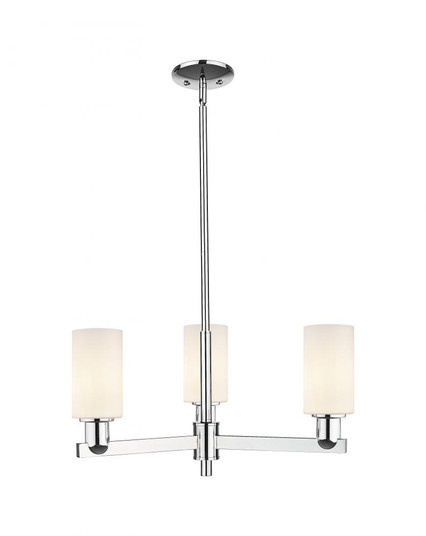 Clymer - 3 Light - 26 inch - Polished Chrome - Stem hung - Pendant (3442|716-3CR-PC-G801)