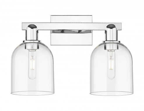 Bella - 2 Light - 17 inch - Polished Chrome - Bath Vanity Light (3442|716-2W-PC-G558-6CL)